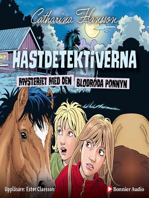 cover image of Mysteriet med den blodröda ponnyn
